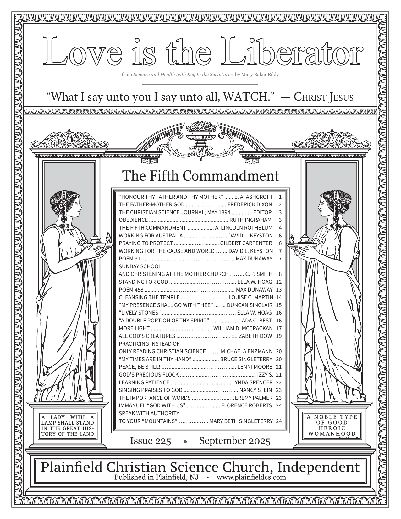 Love is the Liberator, issue 61